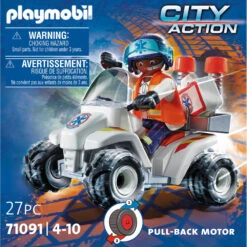 PLAYMOBIL City Life Reddingsdienst Speed Quad 71091 10 PLAYMOBIL City Life Reddingsdienst Speed Quad 71091 -Speelwereld Plezier 1991473 b97f34d9