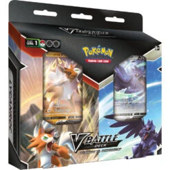 ASMODEE Pokémon TCG V Battle Deck Bundel Lycanroc Vs. Corviknight
