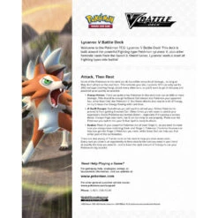ASMODEE Pokémon TCG V Battle Deck Bundel Lycanroc Vs. Corviknight -Speelwereld Plezier 1991541 eaa6a239