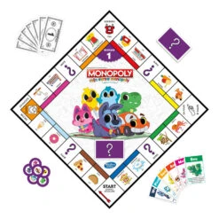 Hasbro Gaming Mijn Eerste Monopoly -Speelwereld Plezier 1991667 13a69e2d