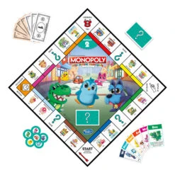 Hasbro Gaming Mijn Eerste Monopoly -Speelwereld Plezier 1991667 d375202b