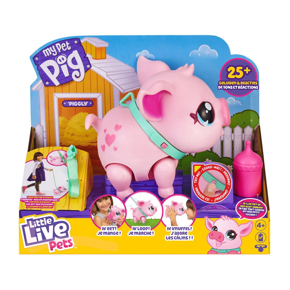 Little Live Pets My Pet Pig Piggly 2 Little Live Pets My Pet Pig Piggly - Afbeelding 2