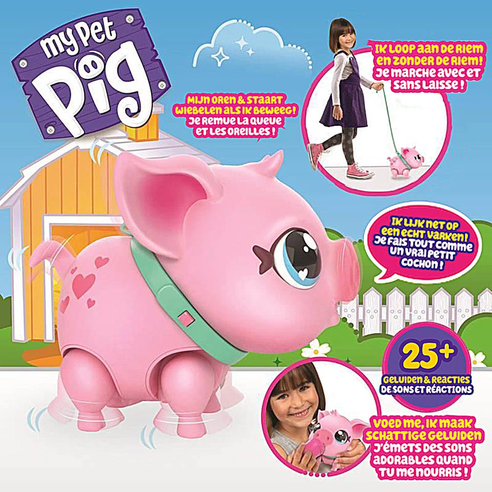 Little Live Pets My Pet Pig Piggly 3 Little Live Pets My Pet Pig Piggly - Afbeelding 3
