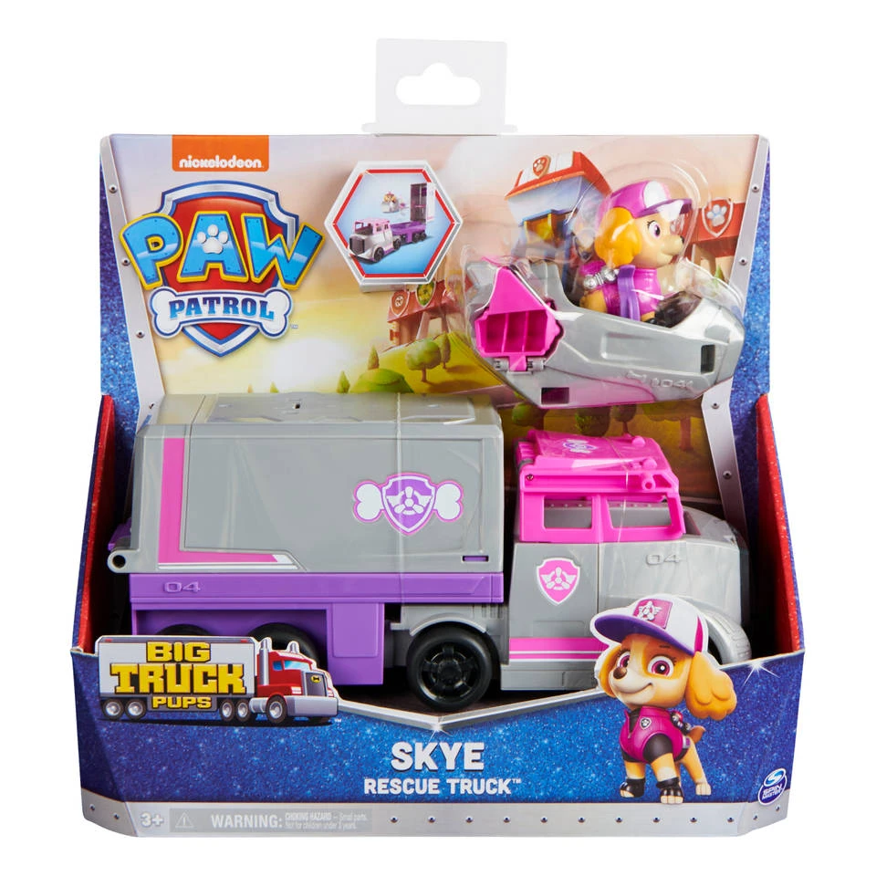 SPIN MASTER PAW Patrol Big Truck Pups Deluxe Vehicle Skye 2 SPIN MASTER PAW Patrol Big Truck Pups Deluxe Vehicle Skye - Afbeelding 2