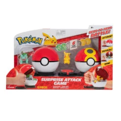 No Brand Pokémon Surprise Attack Poké Ball Battle Game