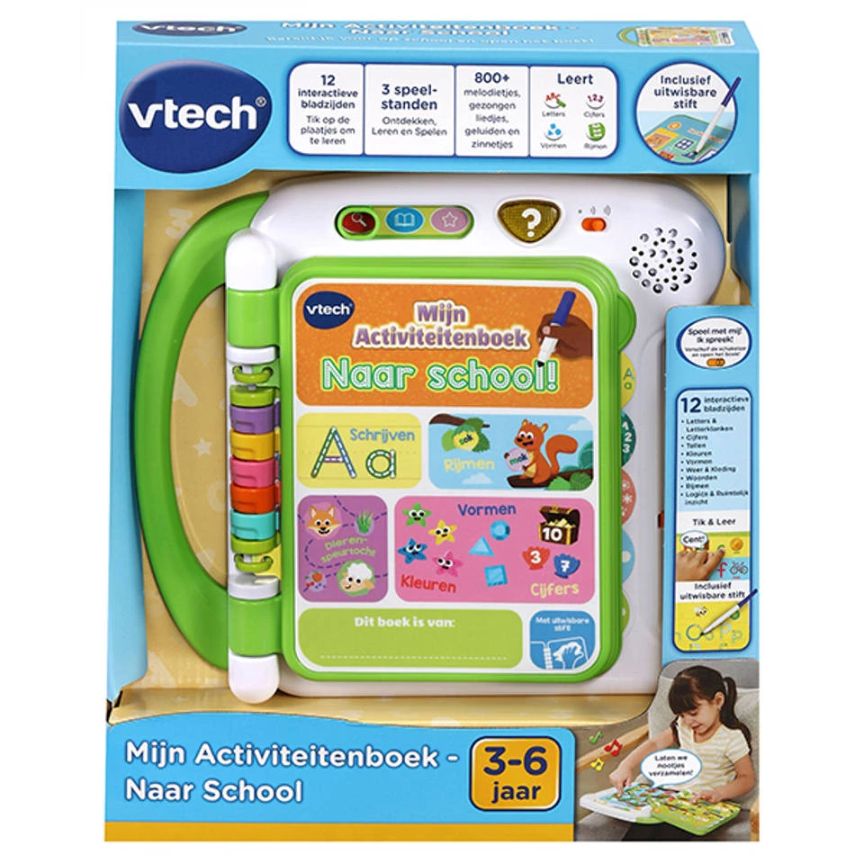 VTech Mijn Activiteitenboek Naar School 6 VTech Mijn Activiteitenboek Naar School - Afbeelding 6