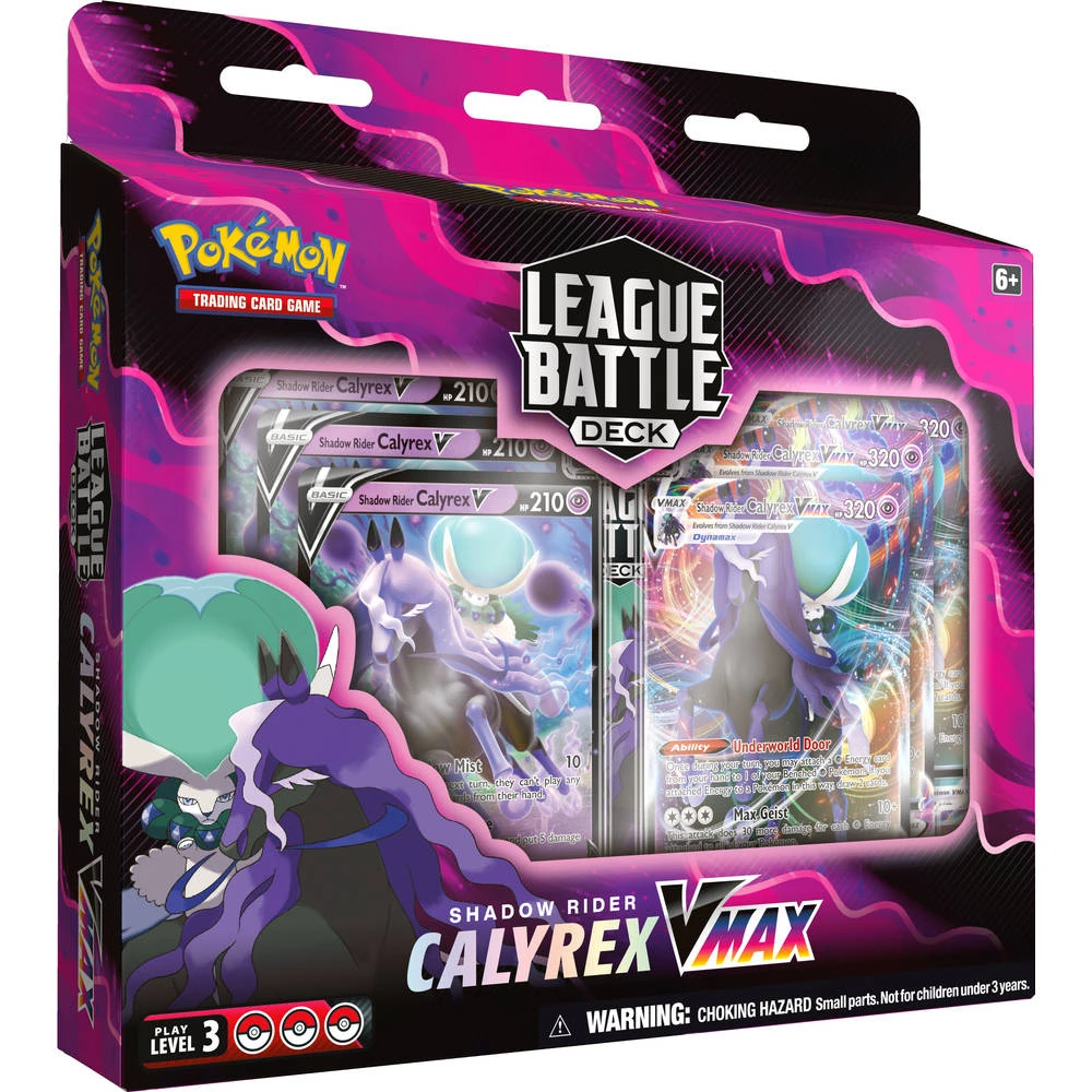 ASMODEE Pokémon TCG June League Battle Deck Shadow Rider Calyrex VMAX 1 ASMODEE Pokémon TCG June League Battle Deck Shadow Rider Calyrex VMAX
