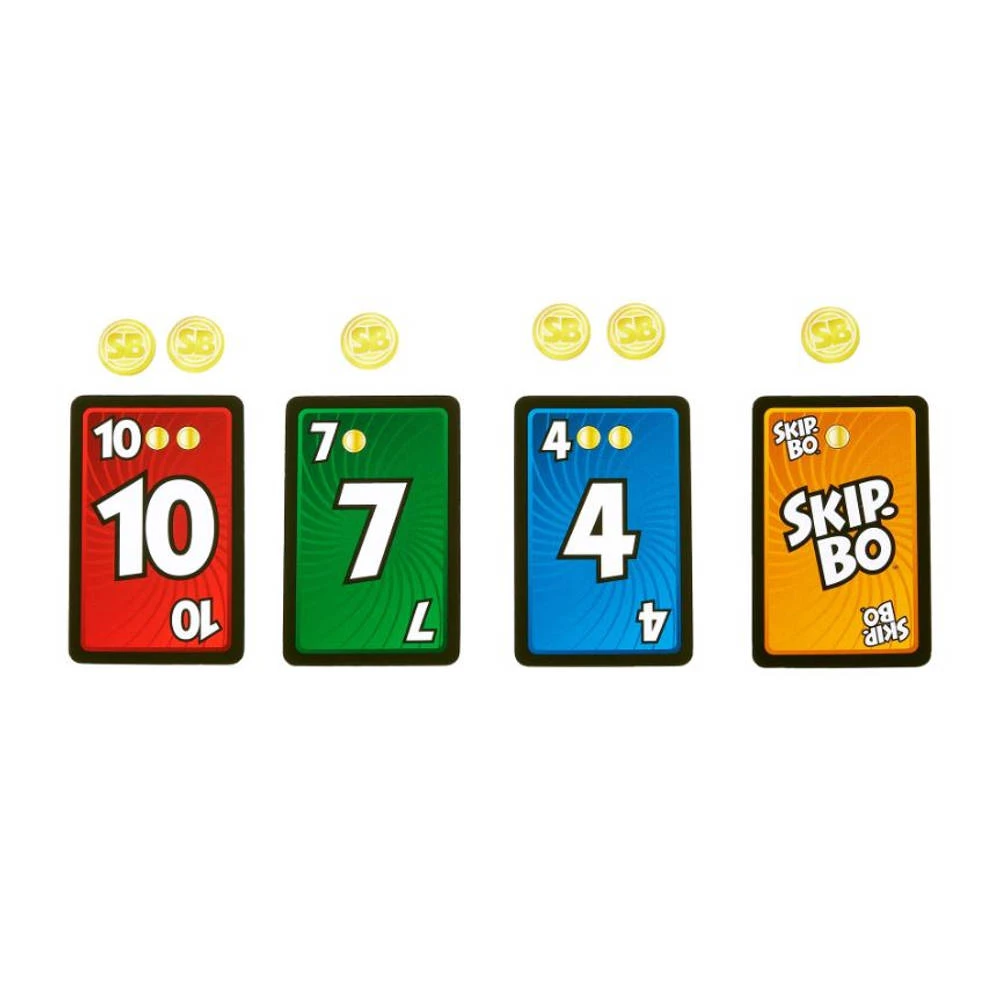 Mattel Games Skip-Bo Masters 4 Mattel Games Skip-Bo Masters - Afbeelding 4
