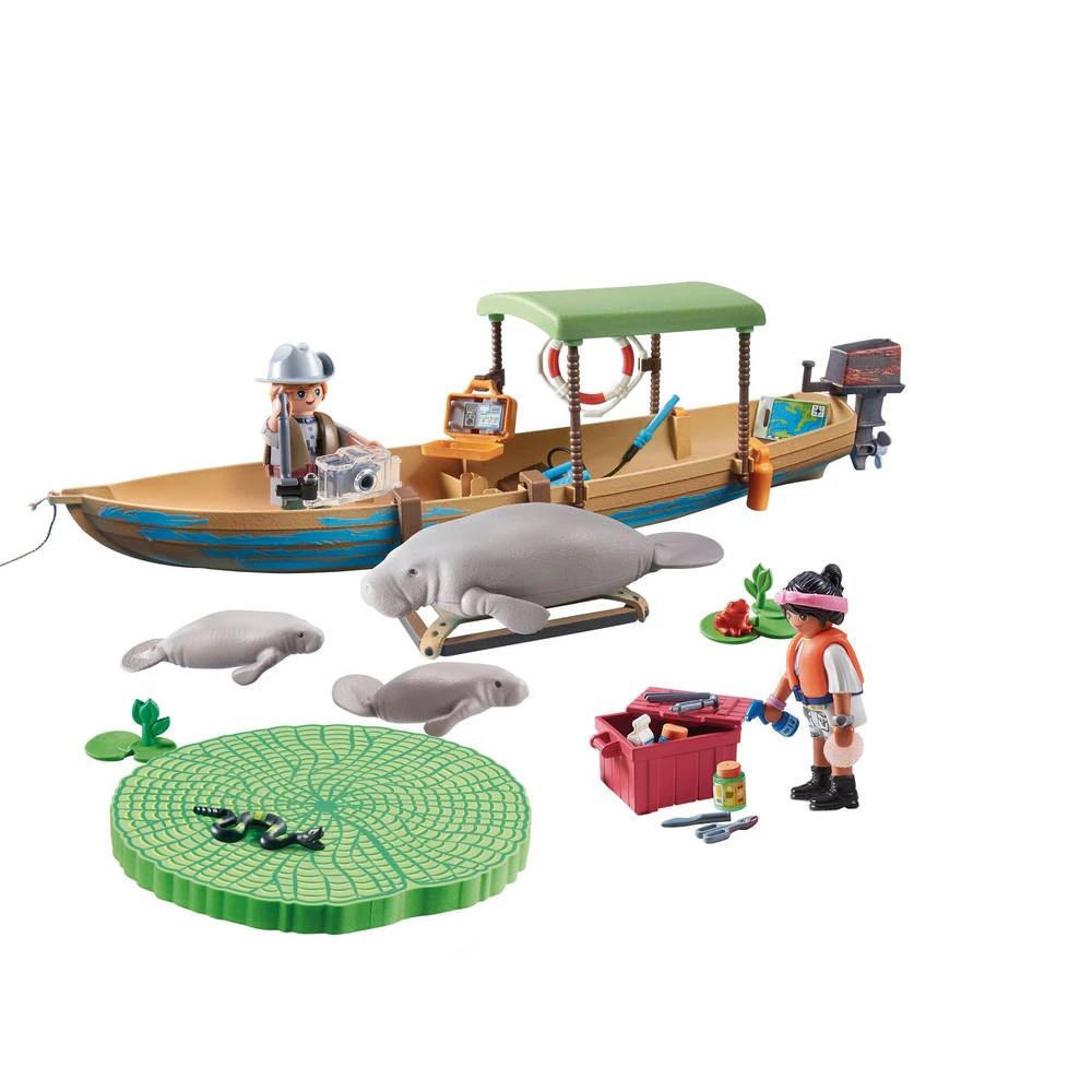PLAYMOBIL Wiltopia Boottocht Naar De Zeekoeien 71010 2 PLAYMOBIL Wiltopia Boottocht Naar De Zeekoeien 71010 - Afbeelding 2