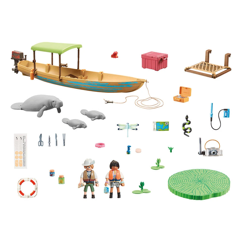 PLAYMOBIL Wiltopia Boottocht Naar De Zeekoeien 71010 3 PLAYMOBIL Wiltopia Boottocht Naar De Zeekoeien 71010 - Afbeelding 3