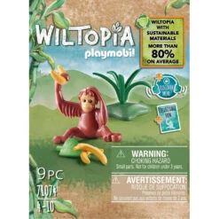 PLAYMOBIL Wiltopia Baby Orang-oetan 71074 -Speelwereld Plezier 1993353 66e965d7