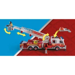 PLAYMOBIL City Action Amerikaanse Brandweerwagen Met Ladder 70935 -Speelwereld Plezier 1993517 ead77096