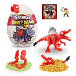 No Brand Smashers Dino Island Verrassingsei Mini Oplichtende Dino -Speelwereld Plezier 1994208 99ad292c