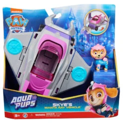 SPIN MASTER PAW Patrol Aqua Pups Transformerend Reuzenmanta Voertuig Met Skye