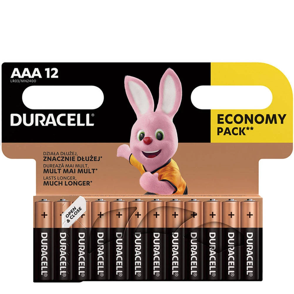 Duracell Alka AAA-batterijen Set 12-delig 1 Duracell Alka AAA-batterijen Set 12-delig