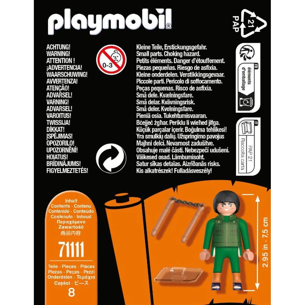 PLAYMOBIL Naruto Shippuden Might Guy 71111 5 PLAYMOBIL Naruto Shippuden Might Guy 71111 - Afbeelding 5