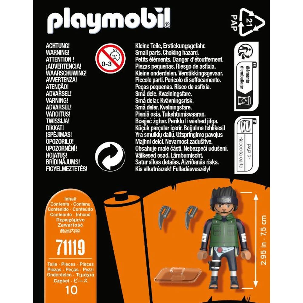 PLAYMOBIL Naruto Shippuden Asuma 71119 5 PLAYMOBIL Naruto Shippuden Asuma 71119 - Afbeelding 5
