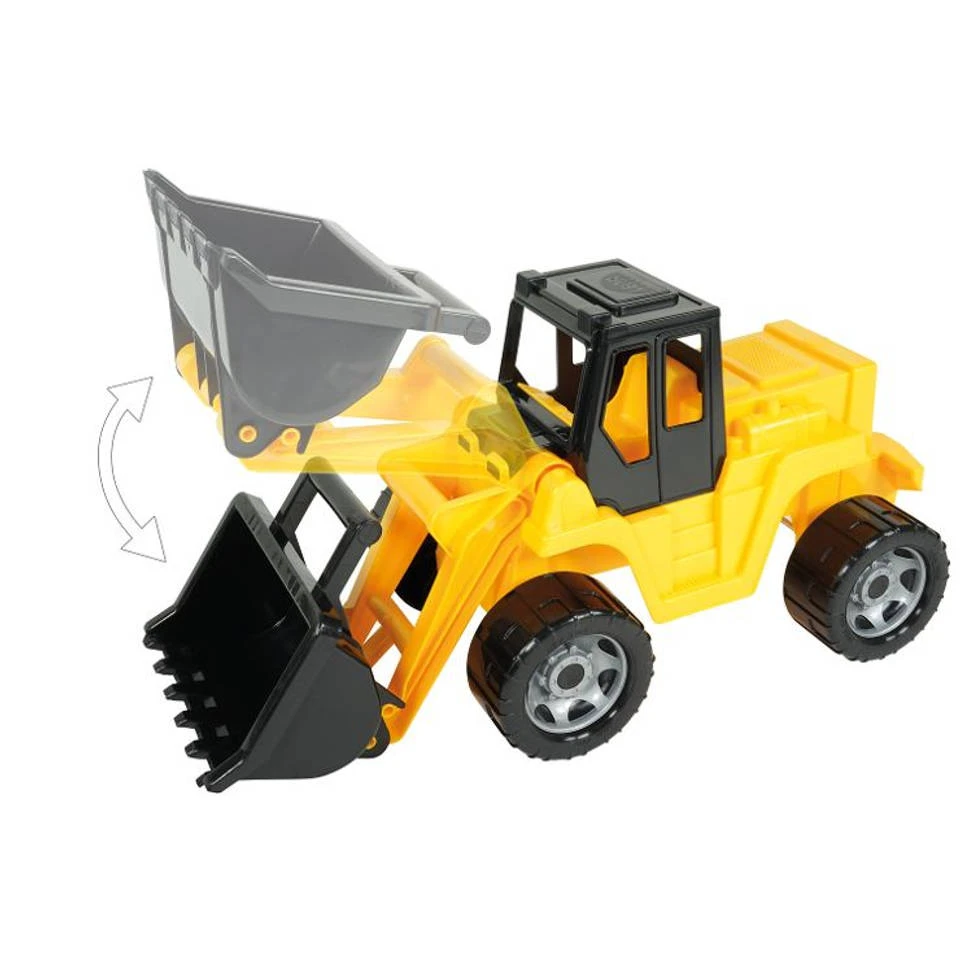Lena Giga Trucks Shovel Pro - Zwart/geel 2 Lena Giga Trucks Shovel Pro - Zwart/geel - Afbeelding 2