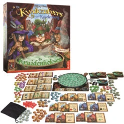 999 Games De Kwakzalvers Van Kakelenburg: De Kruidenheksen Uitbreiding
