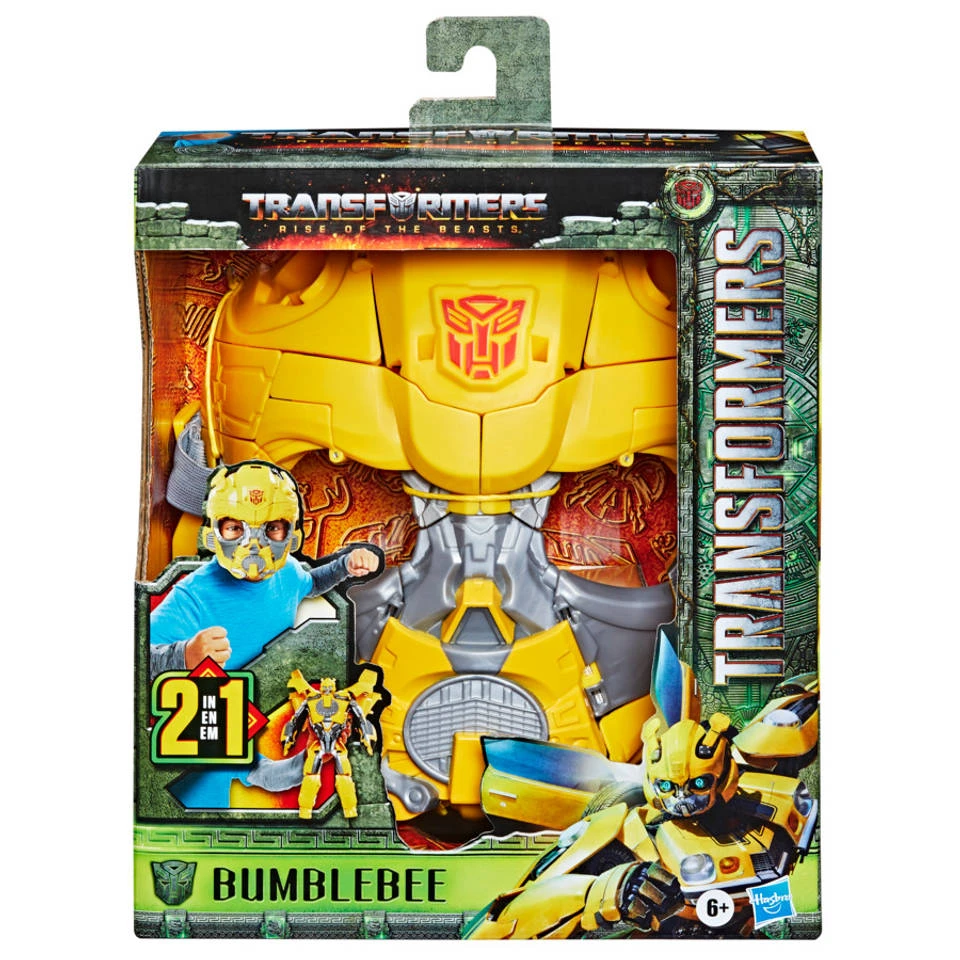 Hasbro Transformers Rise Of The Beasts 2-in-1 Bumblebee Masker 3 Hasbro Transformers Rise Of The Beasts 2-in-1 Bumblebee Masker - Afbeelding 3