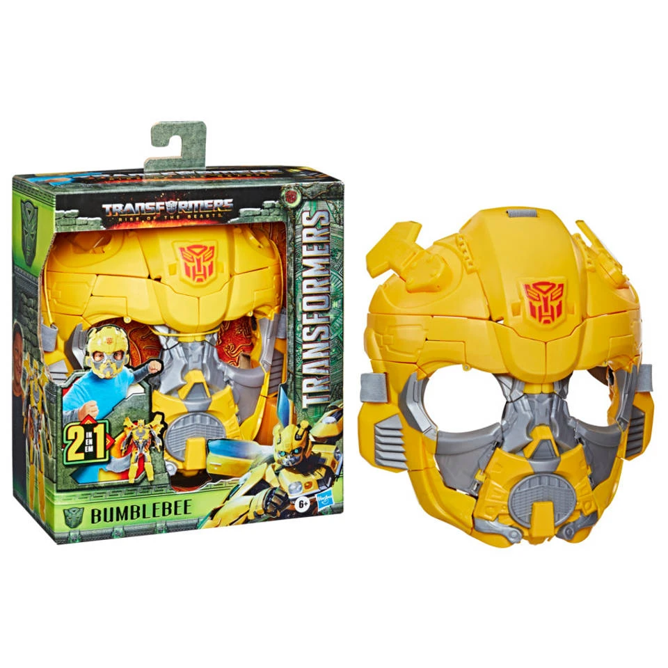 Hasbro Transformers Rise Of The Beasts 2-in-1 Bumblebee Masker 1 Hasbro Transformers Rise Of The Beasts 2-in-1 Bumblebee Masker
