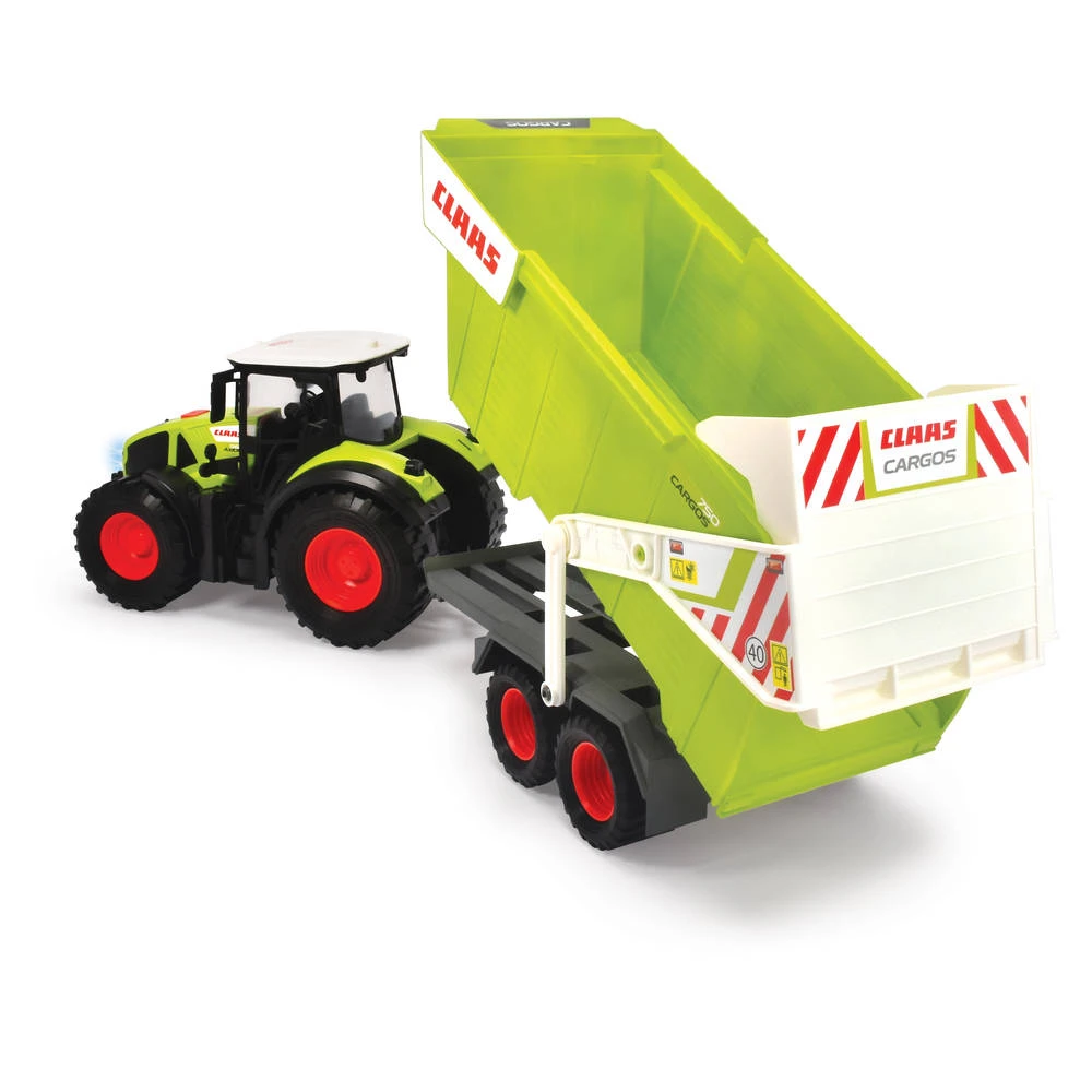 Dickie Toys Claas Tractor Met Aanhanger - 64 Cm 2 Dickie Toys Claas Tractor Met Aanhanger - 64 Cm - Afbeelding 2