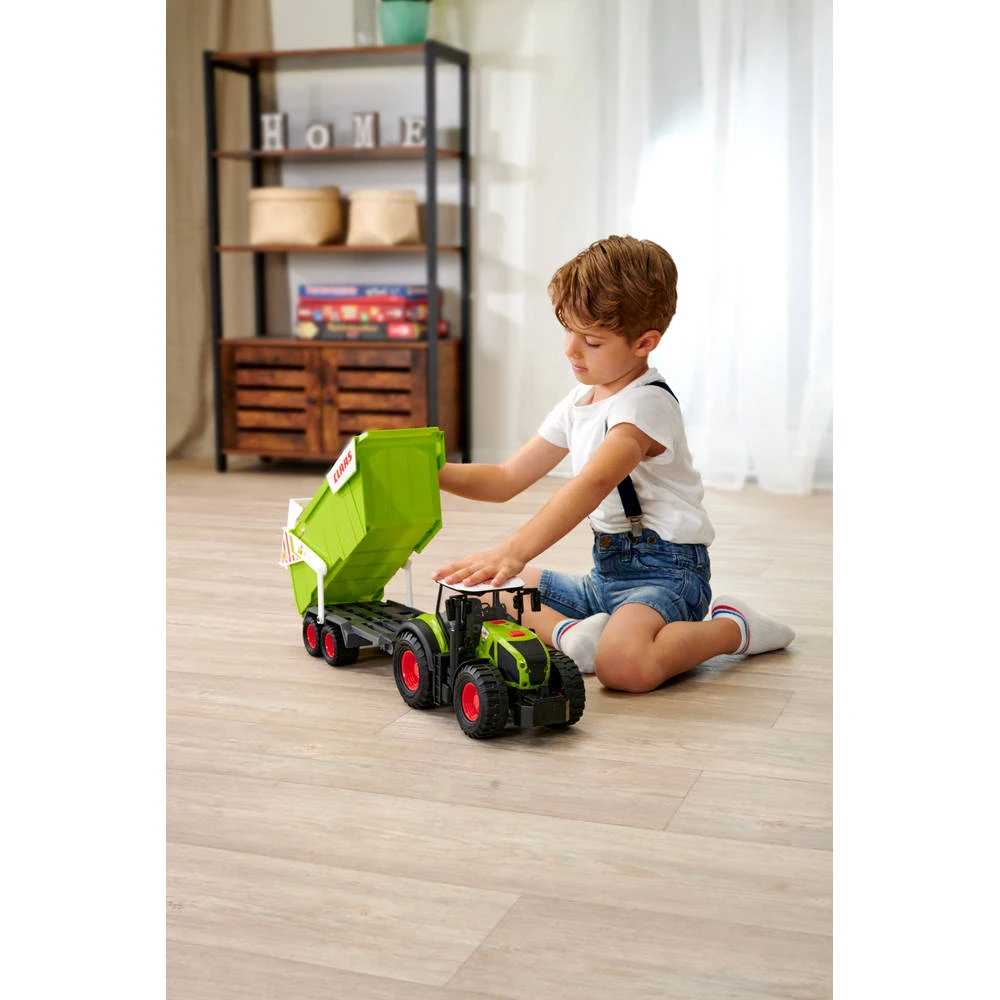 Dickie Toys Claas Tractor Met Aanhanger - 64 Cm 5 Dickie Toys Claas Tractor Met Aanhanger - 64 Cm - Afbeelding 5