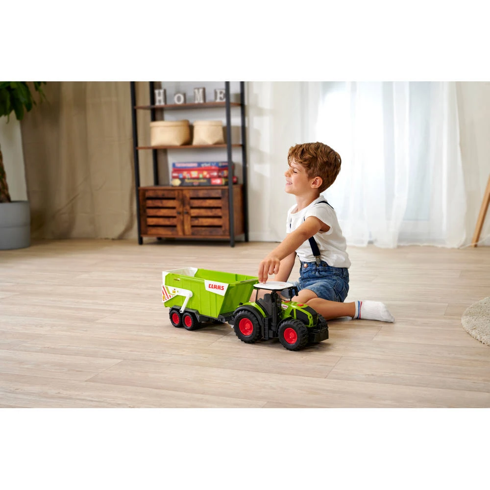 Dickie Toys Claas Tractor Met Aanhanger - 64 Cm 4 Dickie Toys Claas Tractor Met Aanhanger - 64 Cm - Afbeelding 4