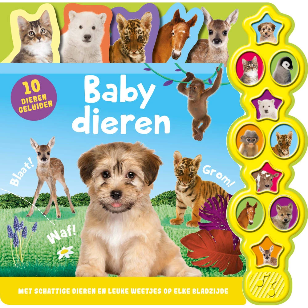 No Brand Baby Dierengeluidenboek 1 No Brand Baby Dierengeluidenboek