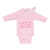 No Brand VIB Remove Baby Before Washing Rompertje - Roze