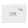 No Brand VIB Badcape Very Important Baby - Wit/zilver