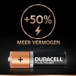Duracell Plus Power AA Alkaline Batterijen - 4 Stuks 8 Duracell Plus Power AA Alkaline Batterijen - 4 Stuks -Speelwereld Plezier EB 1112848B